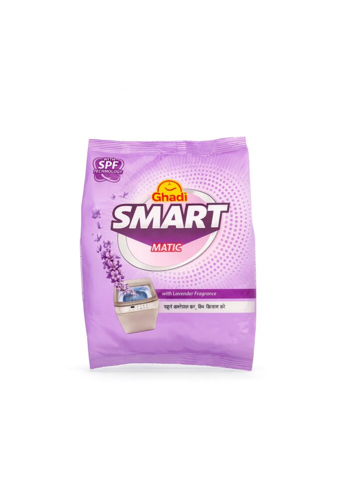 GHADI Smart Detergent Powder With Lavender Fragrance