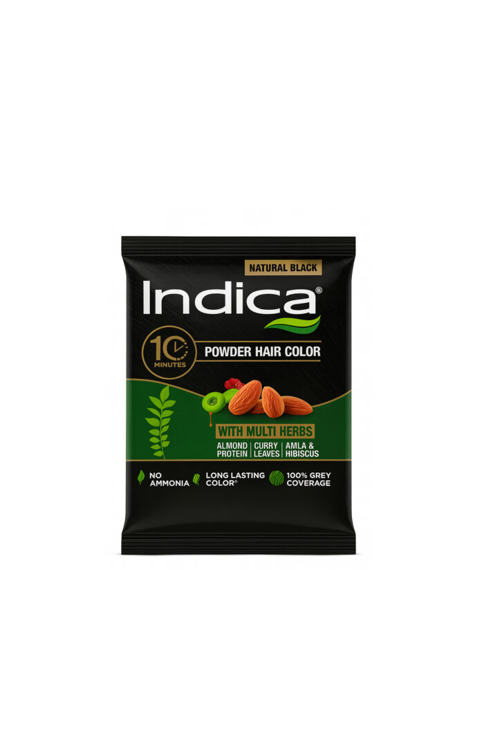 INDICA Natural Black Powder Hair Color