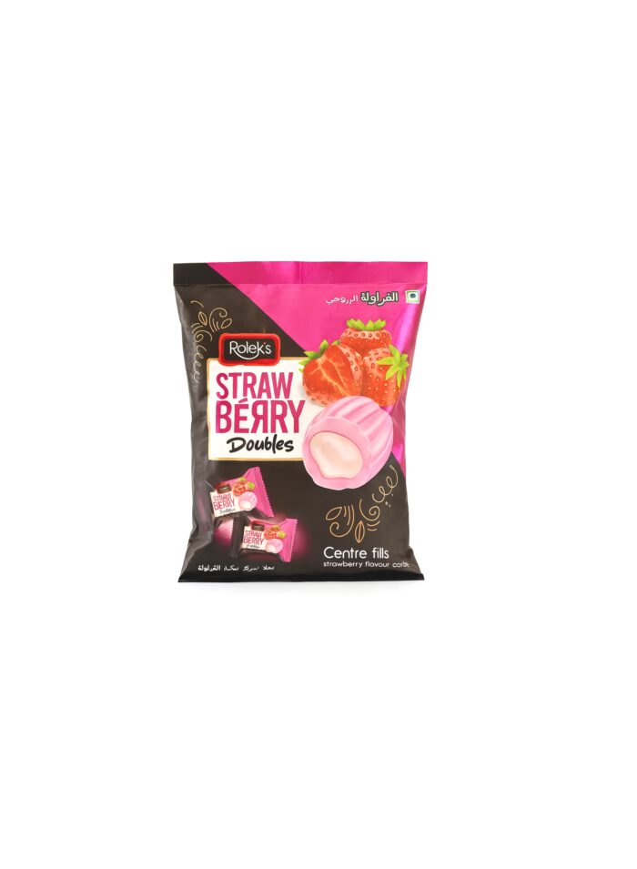 Straw Berry Doubles Candy Packet