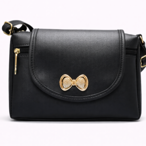 Women Casual Black Solid Bag
