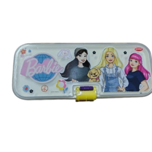 Barbie Printed Plastic Pencil Box for Kids
