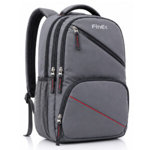 FinEx Premium Laptop & Travel Backpack – Grey