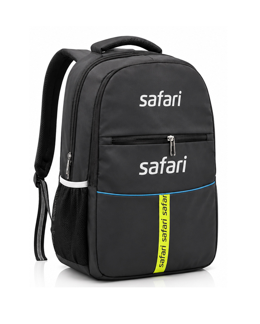 Safari CasualSchool & Laptop Backpack – Black