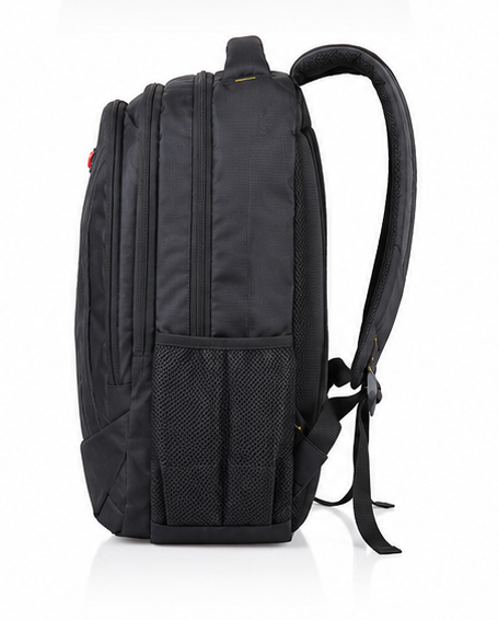 Crystal Bags Laptop & Travel Backpack – Black - Image 2