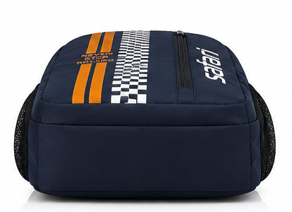 Safari Casual School & Travel Backpack – Navy Blue - Image 4