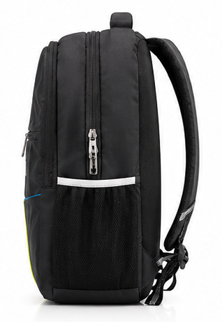 Safari CasualSchool & Laptop Backpack – Black - Image 4