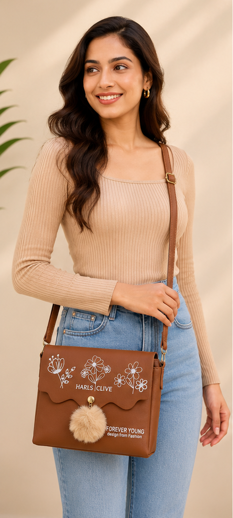 Women's Stylish Sling Bag | Trendy Crossbody Shoulder Bag for Daily Use - Image 5