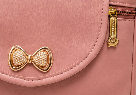 Pastel Pink Women's Sling Bag – Elegant & Stylish Crossbody Bag - Image 4