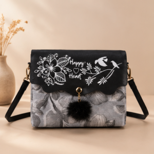 Women's Floral Print Sling Bag – Stylish Crossbody Handbag for Women