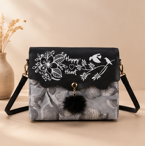 Women's Floral Print Sling Bag – Stylish Crossbody Handbag for Women