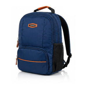 FinEx  Laptop Backpack | 15.6 Inch College & Office Backpack | Multi-Compartment Travel Bag | Navy Blue