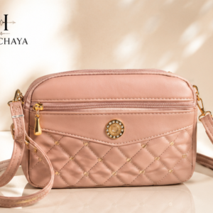 Women's Quilted Sling Bag ,Lightweight Stylish Handbag
