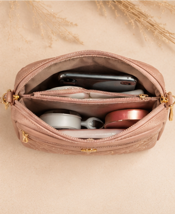 Women's Quilted Sling Bag ,Lightweight Stylish Handbag - Image 5