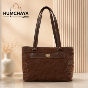 Women's Premium Tote Bag | Office Shoulder Handbag | Multi-Compartment Large Capacity Purse | Zipper Closure | Brown